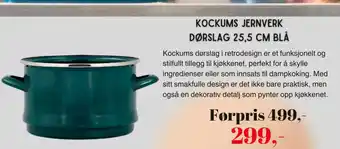 Kitch'n Kockums Jernverk dørslag tilbud