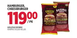 Jacobs GRILSTAD Hamburger, cheeseburger tilbud