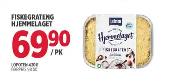Jacobs LOFOTEN Fiskegrateng hjemmelaget tilbud