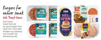 Jacobs Burgere for enhver smak tilbud