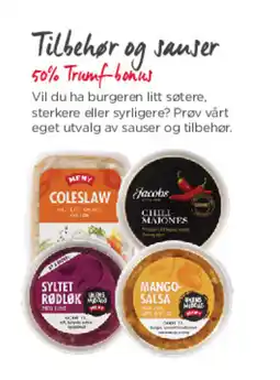 Jacobs Tilbehør og sauser tilbud