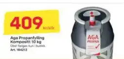 Byggmax AGA Propanfylling kompositt tilbud
