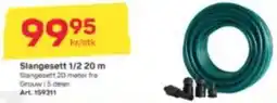 Byggmax Slangesett 1/2 20 m tilbud