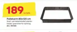 Byggmax Pallekarm 80x120 cm tilbud