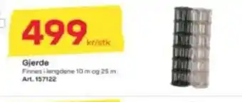 Byggmax Gjerde tilbud