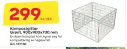 Byggmax Kompostgitter grant, 900x900x700 mm tilbud