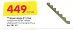 Byggmax Trappevange 7-trinn tilbud