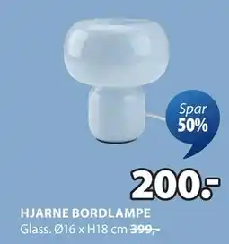JYSK HJARNE BORDLAMPE tilbud