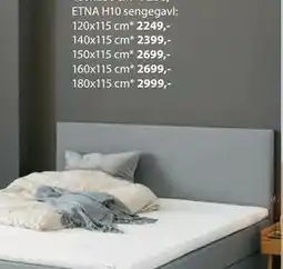JYSK ETNA H10 sengegavl tilbud