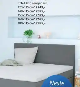 JYSK ETNA H10 sengegavl tilbud