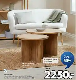 JYSK GISTRUP SOFA tilbud
