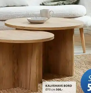 JYSK KALVEHAVE BORD tilbud