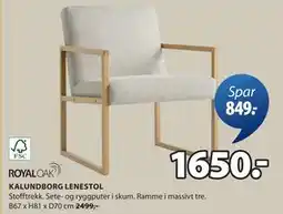 JYSK KALUNDBORG LENESTOL tilbud