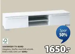 JYSK AAKIRKEBY TV-BORD tilbud