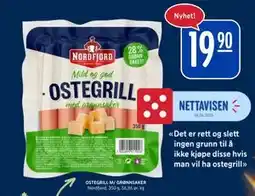 Rema 1000 OSTEGRILL M/ GRØNNSAKER tilbud