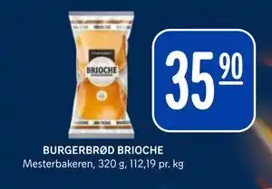 Rema 1000 BURGERBRØD BRIOCHE tilbud