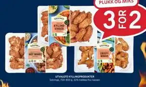 Rema 1000 UTVALGTE KYLLINGPRODUKTER tilbud