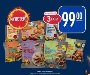 Rema 1000 REMA 1000 SNACKING tilbud