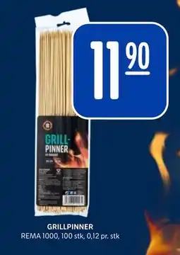 Rema 1000 GRILLPINNER tilbud