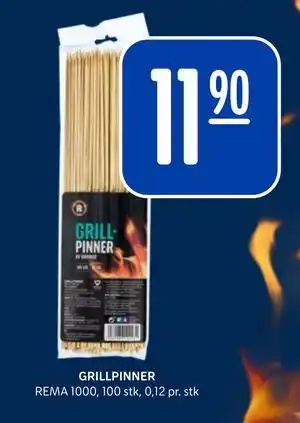 Rema 1000 GRILLPINNER tilbud