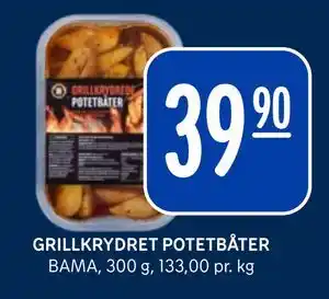 Rema 1000 GRILLKRYDRET POTETBÅTER tilbud
