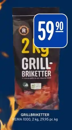 Rema 1000 GRILLBRIKETTER tilbud