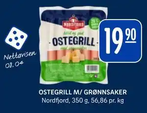 Rema 1000 OSTEGRILL M/ GRØNNSAKER tilbud