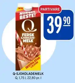 Rema 1000 Q-SJOKOLADEMELK tilbud