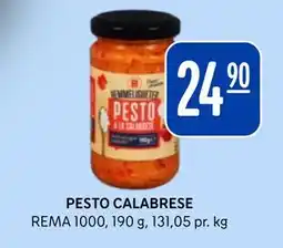 Rema 1000 PESTO CALABRESE tilbud