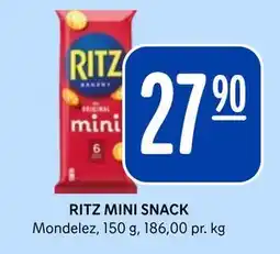 Rema 1000 RITZ MINI SNACK tilbud
