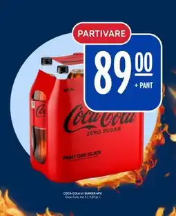 Rema 1000 COCA-COLA U/ SUKKER 6PK tilbud