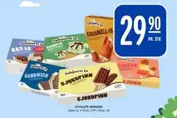 Rema 1000 UTVALGTE ISPAKKER tilbud