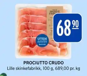 Rema 1000 PROCIUTTO CRUDO tilbud