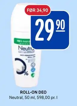 Rema 1000 ROLL-ON DEO tilbud