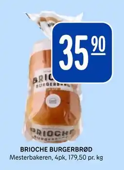 Rema 1000 BRIOCHE BURGERBRØD tilbud