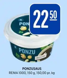 Rema 1000 PONZUSAUS tilbud