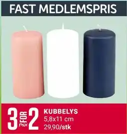 Europris KUBBELYS tilbud