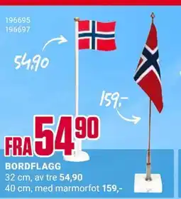 Europris BORDFLAGG tilbud