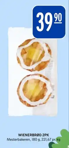 Rema 1000 WIENERBRØD 2PK tilbud