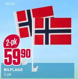 Europris BILFLAGG tilbud