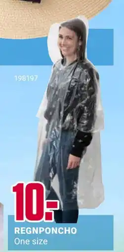 Europris REGNPONCHO tilbud