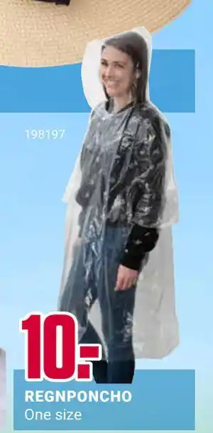 Europris REGNPONCHO tilbud