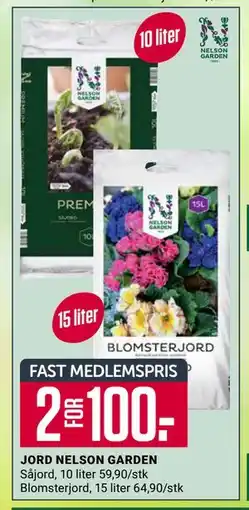 Europris JORD NELSON GARDEN tilbud