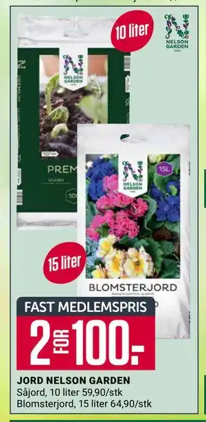 Europris JORD NELSON GARDEN tilbud