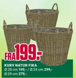 Europris KURV NATUR FIKA tilbud