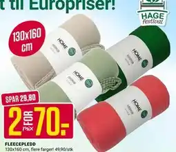 Europris FLEECEPLEDD tilbud
