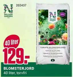Europris BLOMSTERJORD tilbud