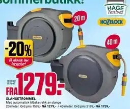 Europris SLANGETROMMEL tilbud