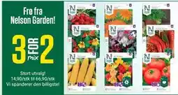 Europris Frø fra Nelson Garden! tilbud