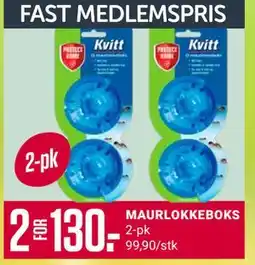 Europris MAURLOKKEBOKS tilbud